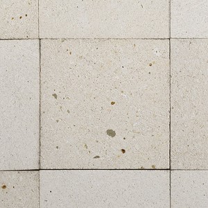 Piastrella in Pietra Naturale Calcare Bianca 20x20 a Grana Grossa - Product Image 4