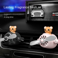 Nouvelle arrivée 2024 parfums personnalisés pilote ours voiture diffuseur de parfum voiture désodorisant évent clip parfums pour auto