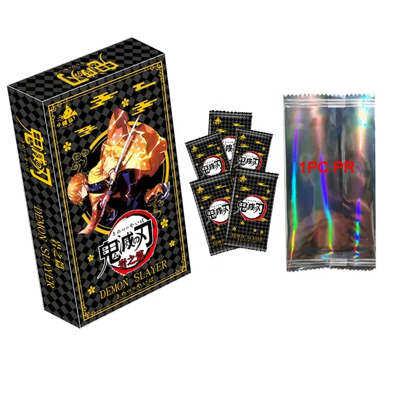 48Box Großhandel Demon Slayer Collection Karten box PR Puzzle MC HSR Anime Tisch Spielbrett Adult Toys Weihnachts geschenk