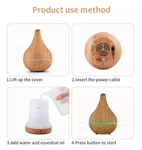 Hot siêu âm Mist tinh dầu Mùi hương gỗ hạt hương thơm trị liệu diffusers essentiloil Diffuser - Product Image 4