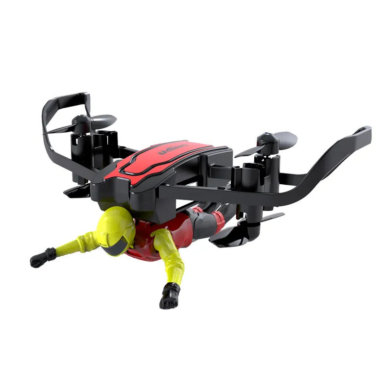 New arrival hot sale 2.4G flying man rc mini drone quadcopter at low price