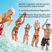 Sachets Oraux Alpha Nootropiques OEM Naturels à la L-Théanine et à la Caféine avec Guarana et Vitamine B pour la Concentration et l'Énergie
