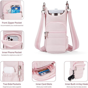 Women's New Outdoor Sports Multifunctional Travel Backpack with Large Capacity Fashion Crossbody Water Bottle <strong>Bag</strong> - Product Image 5