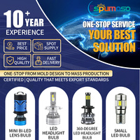 Bombillas LED para Faros Delanteros de Automóvil JHS H1 H4 H7 H11 Canbus, Súper Brillantes, Luces de Freno e Intermitentes, 12V 24V, Universales para Automóviles y Motocicletas