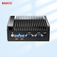 Mini PC Industrial Sin Ventilador I3 I5 I7-4/5ta Generación Android/Linux/Win10 11 para Control Industrial con 4 GPIO RS232 RS485 6 Puertos USB 8GB RAM