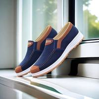 Chaussures en tissu style Pékin ancien pour hommes, semelles en caoutchouc, décontractées, simples, antidérapantes, résistantes à l'usure, à enfiler, confortables, tendance mode