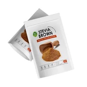 Mezcla de edulcorante natural baja en calorías de Venta caliente Stevia azúcar moreno para café