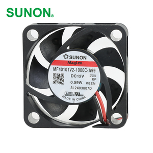 Sunon MF40101V2-1000C-A99ไฟฟ้า40x40x10มม. 12VDC 40mA 0.59วัตต์5800รอบต่อนาทีตู้แบริ่ง7.0CFM พัดลมระบายความร้อนตามแนวแกนอินเวอร์เตอร์ - Product Image 1
