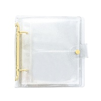 Album A6 en PVC de haute qualité, durable et écologique, compatible avec les appareils photo instantanés Instax, transparent en couleur, PP, 100/50 feuilles pour photos