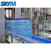 Automatique 3 en 1 Mini Petite Entreprise Échelle Bouteille Printemps Naturel Minéral Pur Table Eau Potable Embouteillage Usine De Remplissage Prix