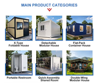 Maison conteneur préfabriquée à deux étages de haute qualité, en panneaux sandwich modulaires, à assemblage rapide, pour bureau moderne ou espace de vie