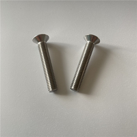 Vis à tête fraisée Jis Phillips 4 40 8/32 à double extrémité, vis en laiton assorties 6 32 4X7, écrou à fente 1/4-20, patch en nylon Torx