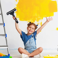 Rouleau en caoutchouc portatif pour la construction, idéal pour le collage de papiers peints, les albums de scrapbooking et le tamponnage d'impressions festives