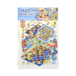 3 pegatinas por paquete <span class=keywords><strong>Cos</strong></span> Boss Series escena en miniatura paisaje pegatinas descompresión hecho a mano 2.5D paisaje - Product Image 5