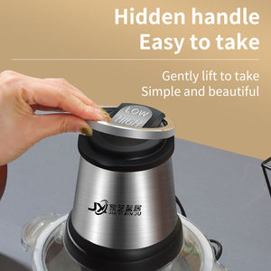 Hachoir à légumes 2L 3L, mini robot culinaire électrique multifonction professionnel en acier inoxydable pour la cuisine - Product Image 6