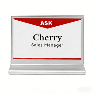 بطاقة اجتماعات إلكترونية مخصصة بشاشة حبر لاسلكية ASK وشاشة عرض واضحة - Product Image 2