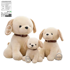 Jouet en peluche personnalisé poupée en peluche Labrador jouet en peluche mignon créatif poupée en peluche logo personnalisé étiquette d'emballage étiquette volante - Product Image 3