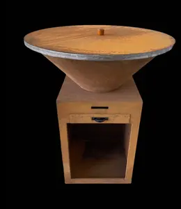 outdoor heater barbecue grill designs corten steel pizza oven fireplace bbq