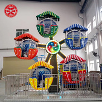 Grande roue à prix compétitif, 10 m, 10 places, prix de la mini grande roue, mini grande roue avec remorque