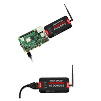4G DONGLE SIM7600CE-CAT4 de alta velocidad UART Industrial Sim Router antenas externas 4G LTE Wifi Dongle USB módem