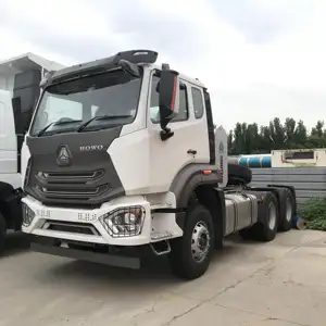 नई Sinotruck Hohan 30 टन 371hp 420hp इस्तेमाल किया 6x4 ट्रक सिर ट्रैक्टर ट्रक