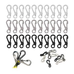 Mini Clipe <span class=keywords><strong>Carabiner</strong></span> SF, Pequenos Ganchos de Molas, Fecho de Suspensão, Chaveiro, Carabiners para Camping e Equipamentos Táticos ao Ar Livre - Product Image 1