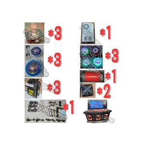Ocean King 3 Plus Mermaid Legends Panda Conquest 8 Joueurs Poisson Jeu Machine Train Base Mario Captain America Jeux Tiger Bird - Product Image 6