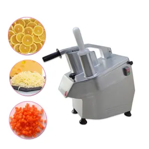 Máquina industrial de corte de frutas, grande capacidade cortador de vegetais, cenoura, cebola, triturador, cubo, dicer, máquina de corte de frutas