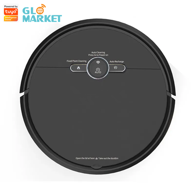 Glomarket Tuya Smart Recharge Vacuum Cleaner OEM Vacuum Cleaner Smart Robot Vacuum Cleaner Alexa Google Assistant Voice Control