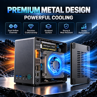 Mini PC Sharerdp AMD Ryzen 7 7840HS DDR4 RAM LPDDR5 8GB 512GB GDDR4 Mini PC de jeu Ordinateur de jeu Computadora Para Juegos