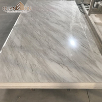 Impression 3D, vente chaude, feuille de marbre en PVC UV pour la décoration murale intérieure