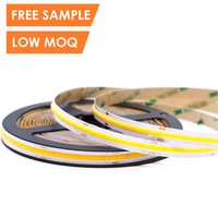 Bande de 2.8mm 4mm 6mm LED COB 8mm 10mm 12V 24V 2700K 3000K 4000K 6500K Application d'éclairage décoratif Bande d'échantillon gratuit LED COB