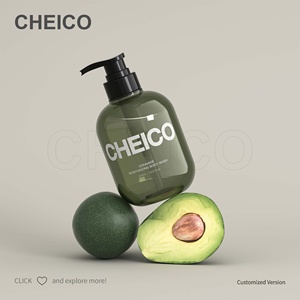 Sẵn sàng để tàu thiết kế mới Chai PET cho dầu gội điều hòa Lotion với màn hình in ấn trắng 300ml 400ml 500ml 600ml - Product Image 1