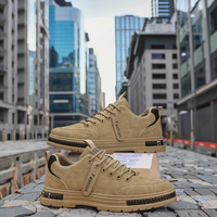 Chaussures de travail respirantes pour hommes, style mocassins, polyvalentes, antidérapantes, toutes saisons, tendance, pour la construction