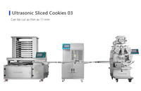 Machine à découper les biscuits à ultrasons YC-170, 20-120 pièces/min, 10-180g, acier inoxydable 304, écran tactile PLC