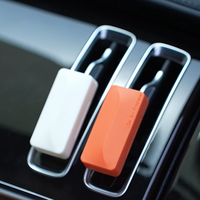 Diffuseur de parfum pour voiture en plastique rectangulaire en forme de clip de ventilation de voiture en gros