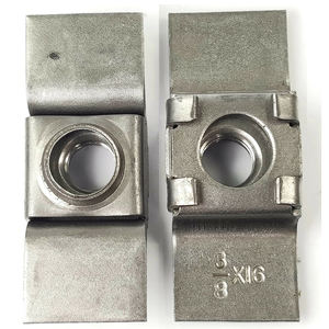 Écrous à <span class=keywords><strong>cage</strong></span> noirs soudés avec ailes carrées M3 M4 M5 <span class=keywords><strong>M12</strong></span> - Product Image 4