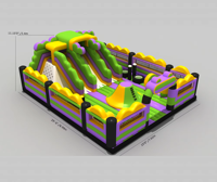 Nouvelle annonce : Château gonflable à sauter, château gonflable commercial avec toboggan