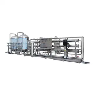Planta desalinizadora de agua de mar 15T 15M3 1000l por hora Sistema de ósmosis inversa desalinización de agua de mar portátil