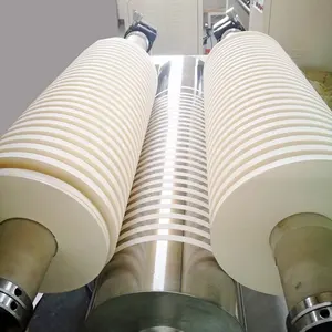 Multi functional slitter rewinder roll to roll slitter rewinder machine for label paper and plastic film