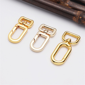 专业五金手提包狗扣扣环 38 毫米金属弹簧钩 坚固耐用 - Product Image 2