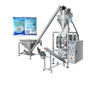 MO-QDMECH Macchina Automatica per il Confezionamento di Polveri con Trasportatore a Coclea 500-5000g, Riempitrice per Sacchi di Latte in Polvere e Farina, Certificazione CE - Product Image 2