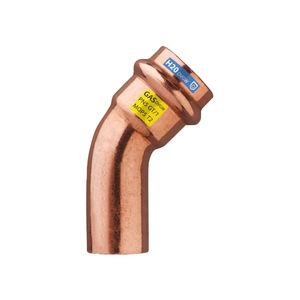 Coude en cuivre pressé haute pression 45 ° mâle/femelle 35x35 raccords de plomberie à surface lisse pour tuyaux 12-50mm taille 15mm taille 35mm - Product Image 3