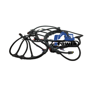 Xpower 22067983 20914988 <b>Black</b> Injector Wiring <b>Harness</b> for D6E EC250 Crawler Excavator Construction Machinery Parts - Product Image 1