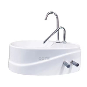 Sedia odontoiatrica portatile pieghevole unità Mobile + unità dentale portatile turbina sedia con luce di funzionamento lampada sputoon e vassoio - Product Image 3