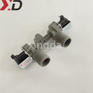 Fabricante <span class=keywords><strong>LG</strong></span> <span class=keywords><strong>Lavadora</strong></span> Válvula de entrada de agua <span class=keywords><strong>Lavadora</strong></span> de <span class=keywords><strong>doble</strong></span> vía Solenoide Válvula de agua Repuestos - Product Image 1