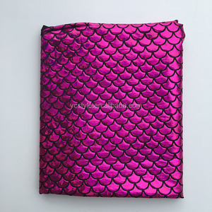 Shorts décontractés OEM à taille haute, motif écailles de poisson, pour soirée, avec strass, extensibles, pour la plage, coupe slim, pour petites filles - Product Image 4