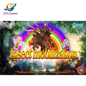 Mesin Game Tembak Ikan Arcade Mobilisasi Serangga 8 Pemain di Pusat Hiburan - Product Image 2