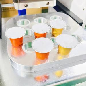 Cápsula de café de papel de aluminio Multicolor redonda americana, cápsula de aluminio <span class=keywords><strong>Nespresso</strong></span> de 15ml con película de sellado - Product Image 3