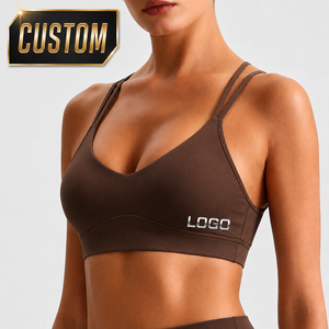 Custom Summer Sports <b>Bra</b> Women Comfort Seamless Sports <b>Bra</b> Light Support Casual Athletic Underwear - Product Image 4